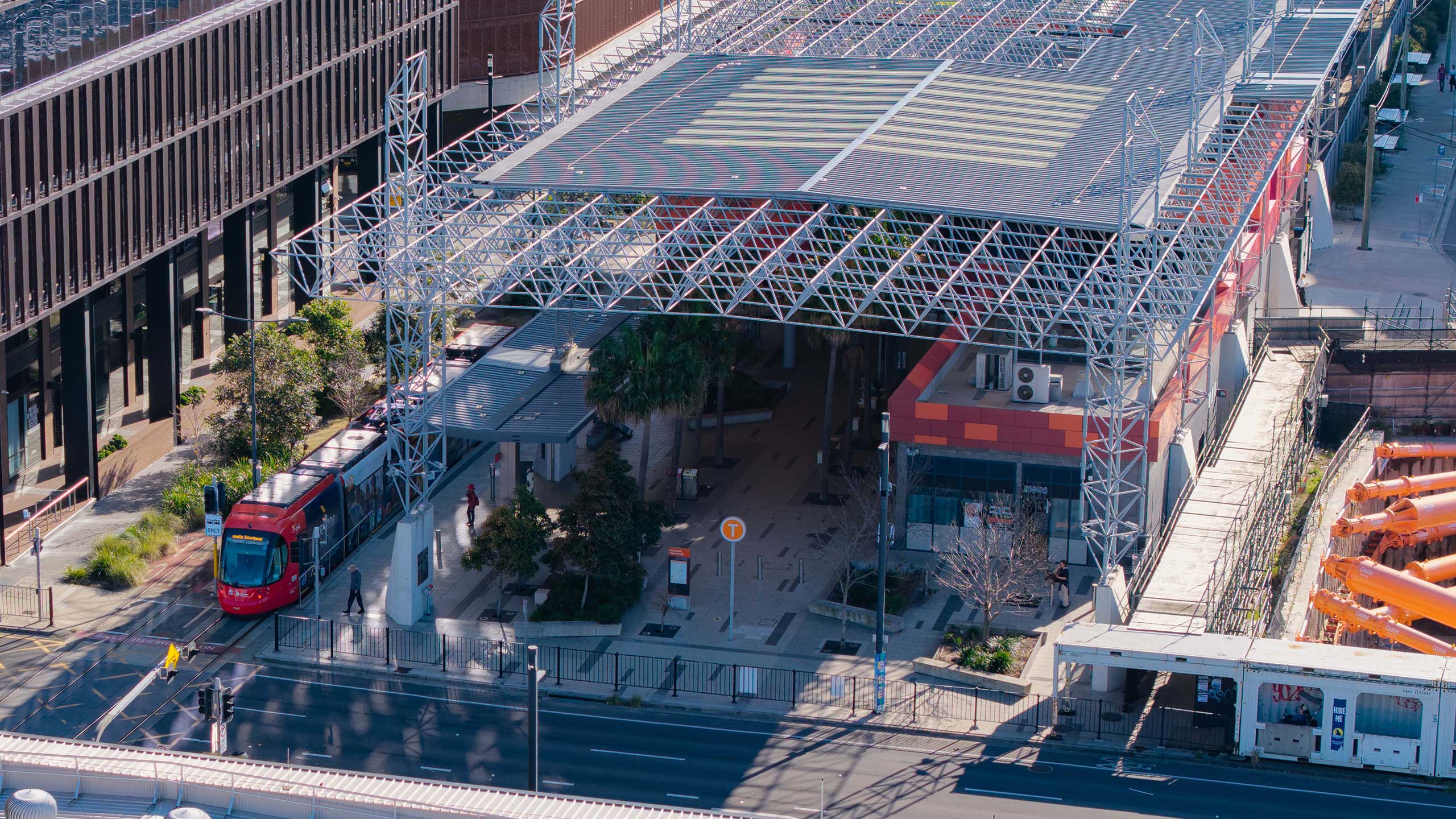 Newcastle Tram Station